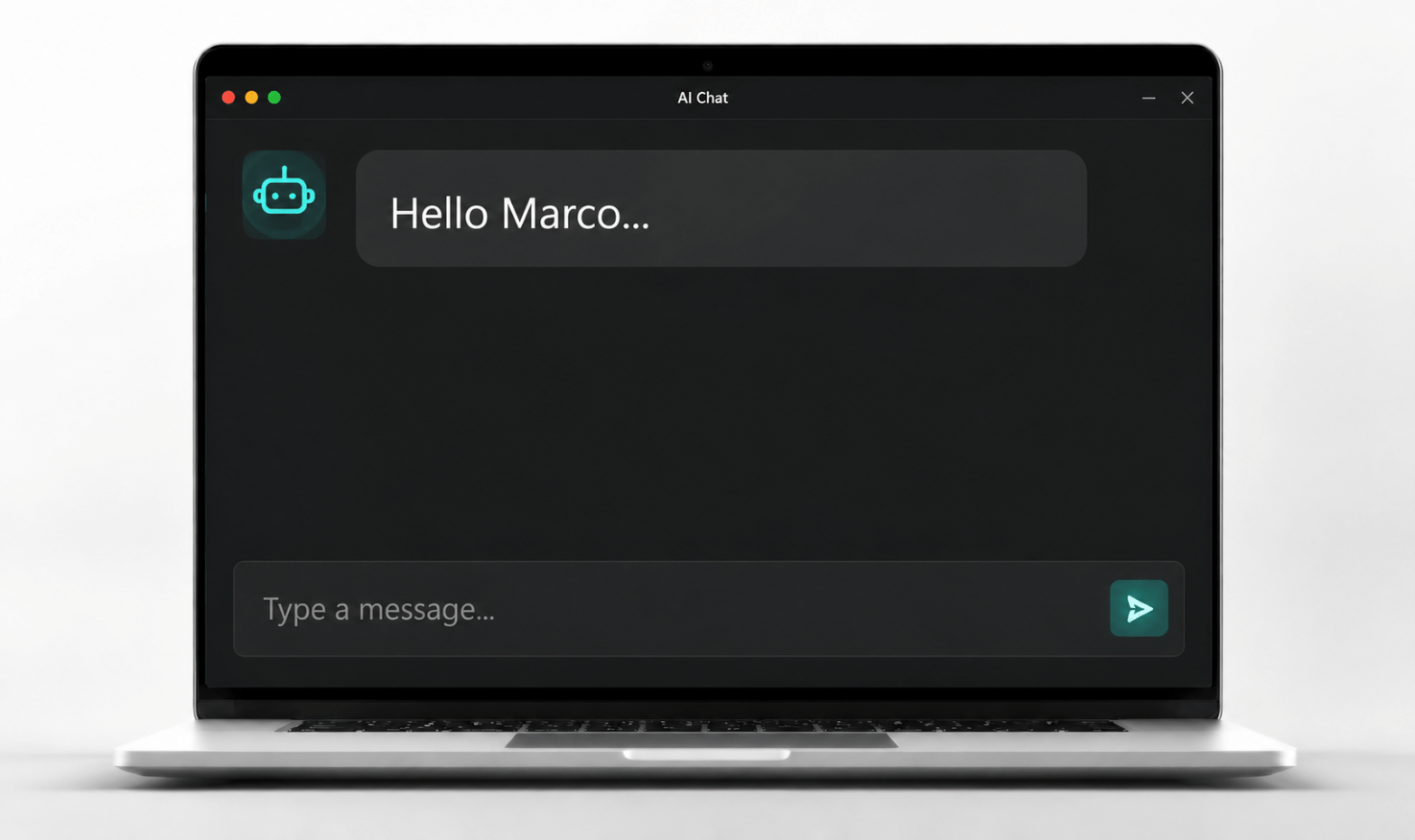 AImposter Featured Image that reads "Hello Marco"